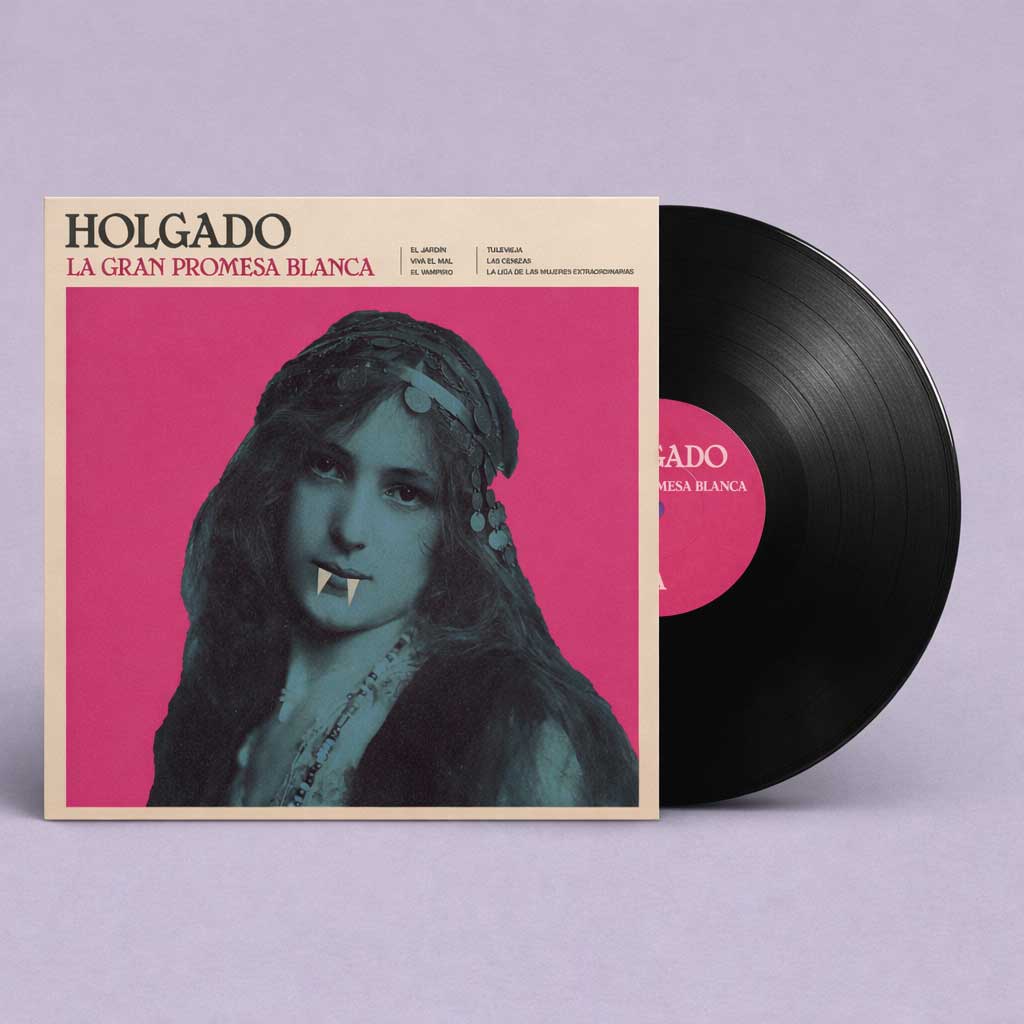 Portada de la edición en vinilo de La Gran promesa blanca